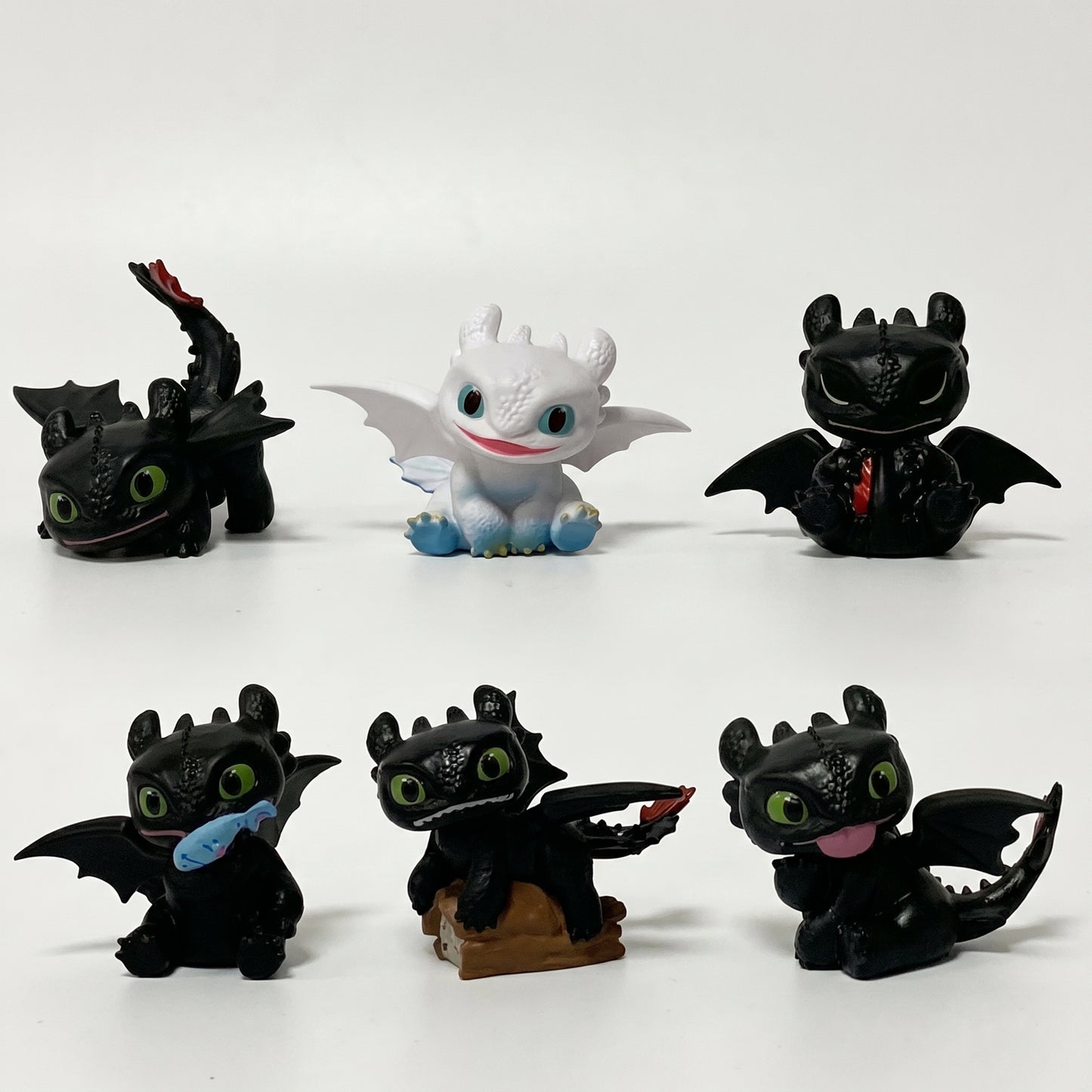 How to Train Your Dragon Mini Figure Set – Set of 6 Collectible Dragon Figures