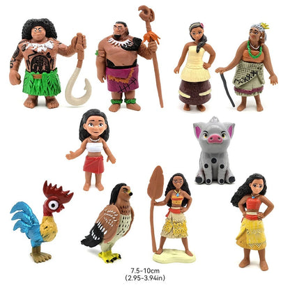 Cute Cartoon Figures (Set of 10)