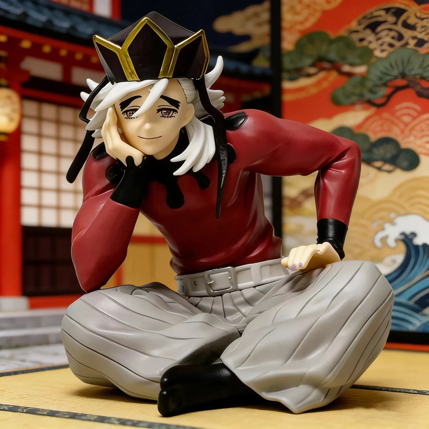 Demon Slayer Douma Chokonose Noodle Stopper Action Figure