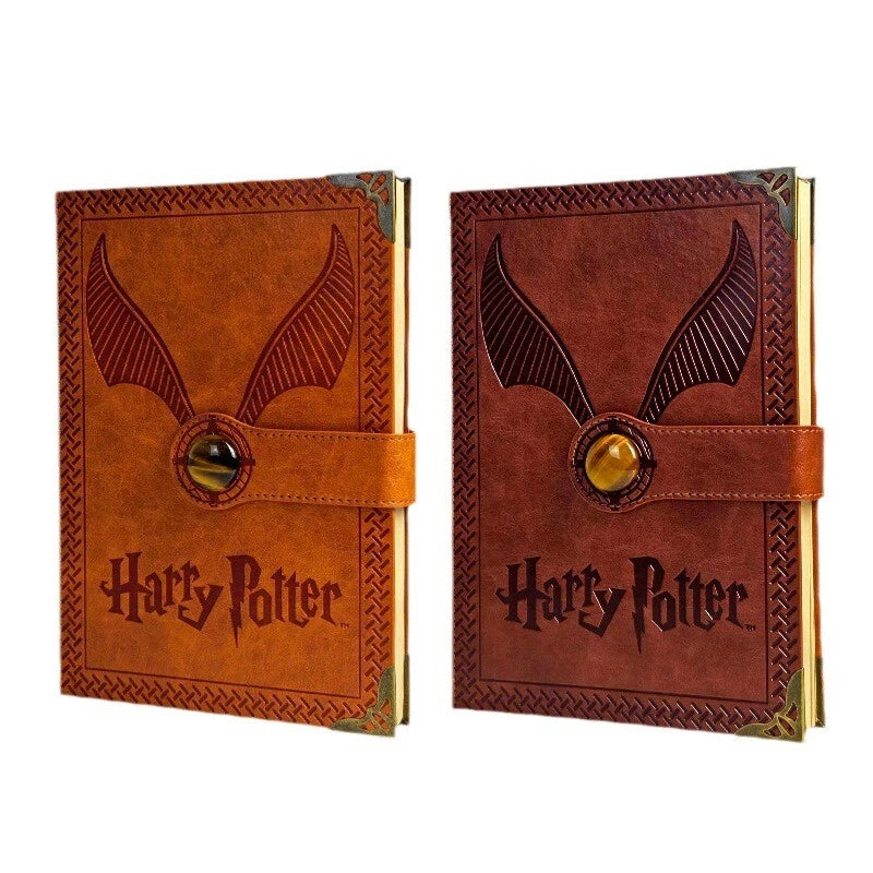 Harry Potter Hardbound Vintage PU Leather Notebook (Select From Drop Down Menu)