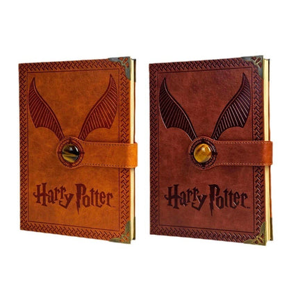Harry Potter Hardbound Vintage PU Leather Notebook (Select From Drop Down Menu)
