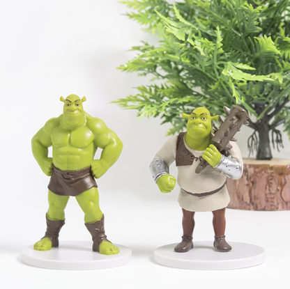 Shrek & Donkey Mini Figure Set (6 Pieces)