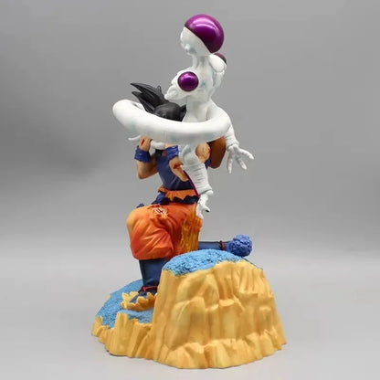 Dragon Ball Z Anime Goku Bites Frieza Tail Collectable Action Figure 25cm