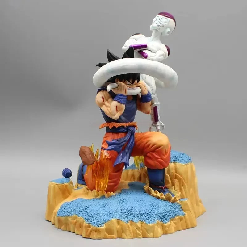 Dragon Ball Z Anime Goku Bites Frieza Tail Collectable Action Figure 25cm