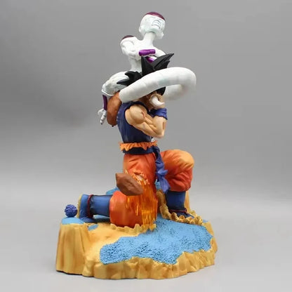 Dragon Ball Z Anime Goku Bites Frieza Tail Collectable Action Figure 25cm