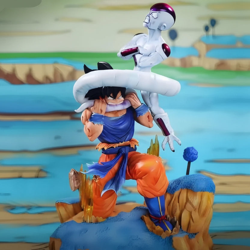 Dragon Ball Z Anime Goku Bites Frieza Tail Collectable Action Figure 25cm