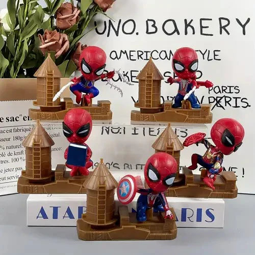 Spiderman Set of 5 Action Figures