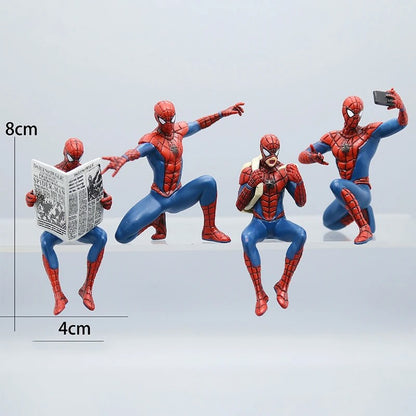 Spider-Man Figurines – Set of 4