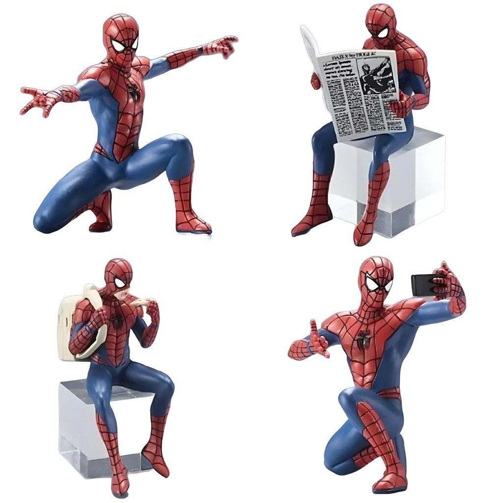 Spider-Man Figurines – Set of 4