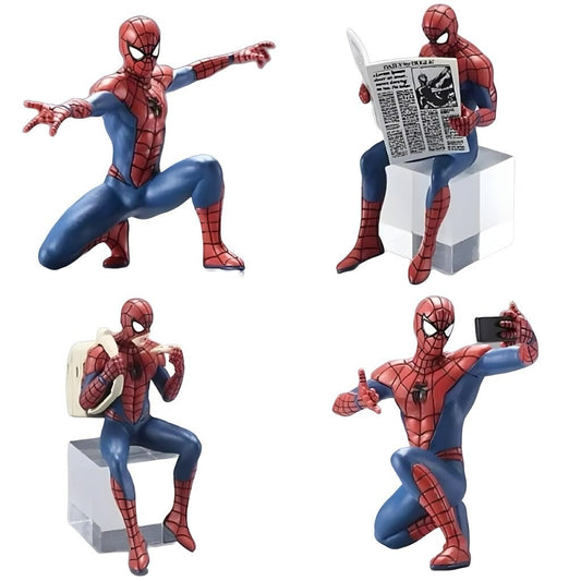 Spider-Man Figurines – Set of 4