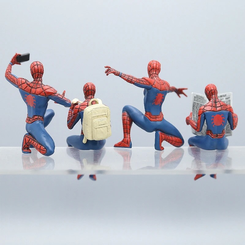 Spider-Man Figurines – Set of 4