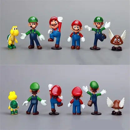 Super Mario Set of 18 Collectables