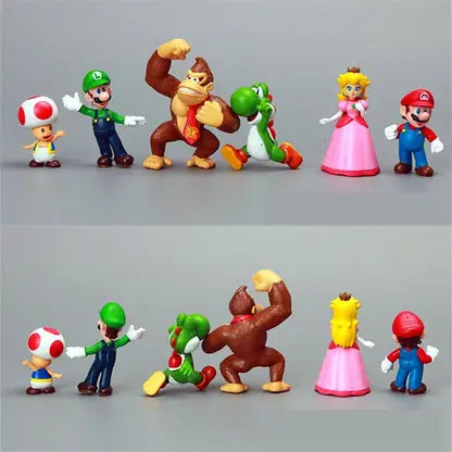 Super Mario Set of 18 Collectables