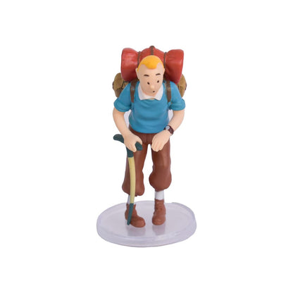 Adventures of Tintin Collectible Mini Figure Set – Classic Cartoon Character Display Toys (Set of 6)