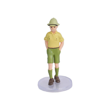 Adventures of Tintin Collectible Mini Figure Set – Classic Cartoon Character Display Toys (Set of 6)