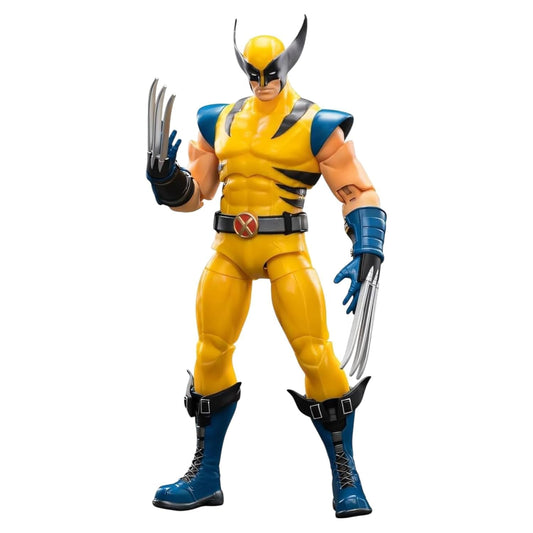 Marvel Wolverine Classic Action Figure Toy with Metal Claws – Superhero Collectible Display Model for Kids & Collectors