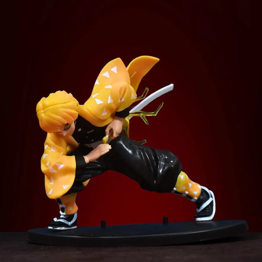 Demon Slayer Zenitsu Agatsuma Figure - 16 cm